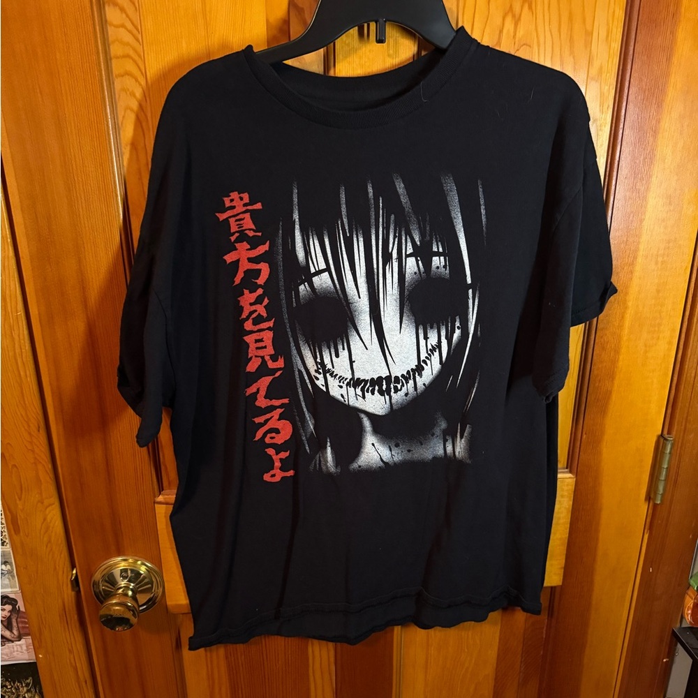 XL Black Graphic anime